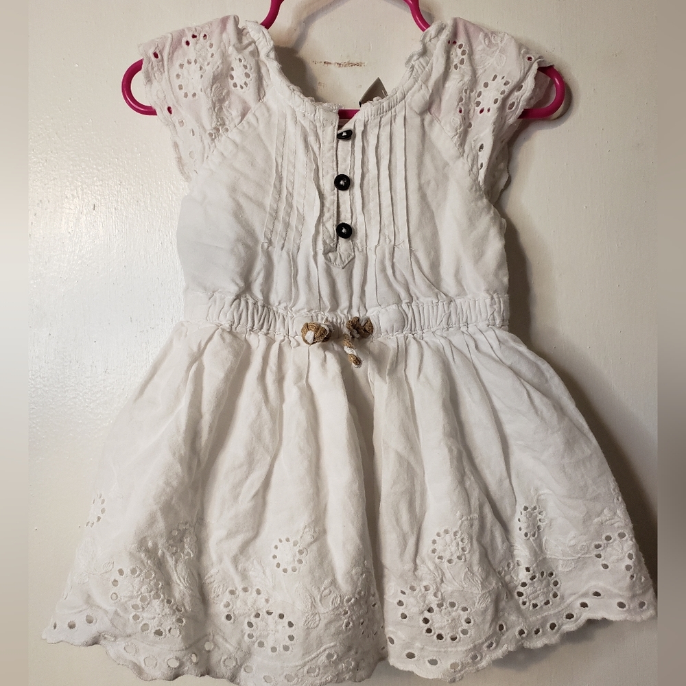 Calvin  Klein Eyelet Dress